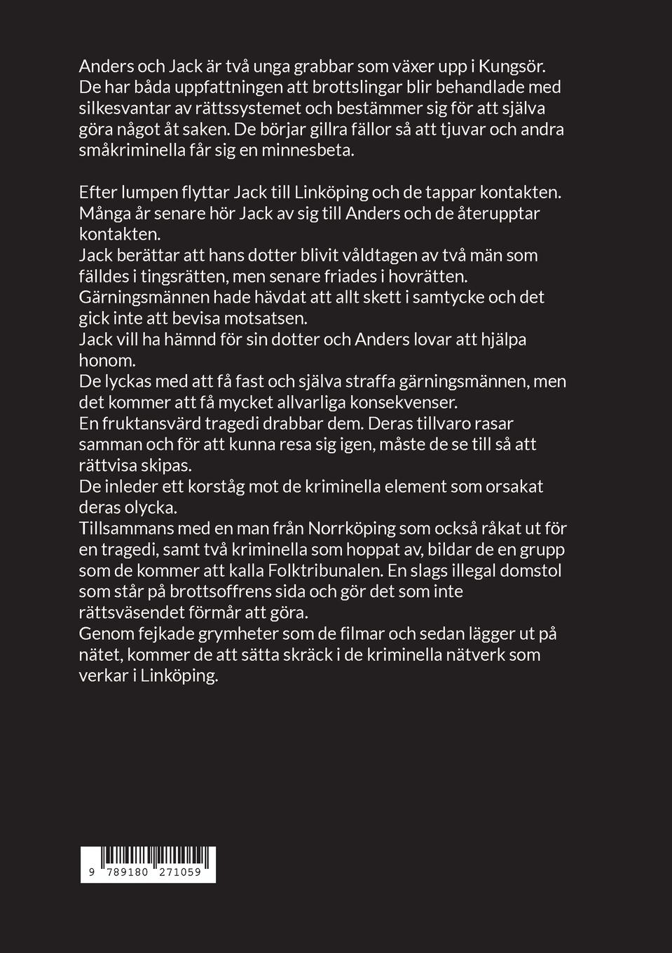 Rückseitencover Folktribunalen