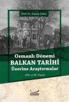 Vorderes Coverbild Osmanli Dönemi Balkan Tarihi Üzerine Arastirmalar