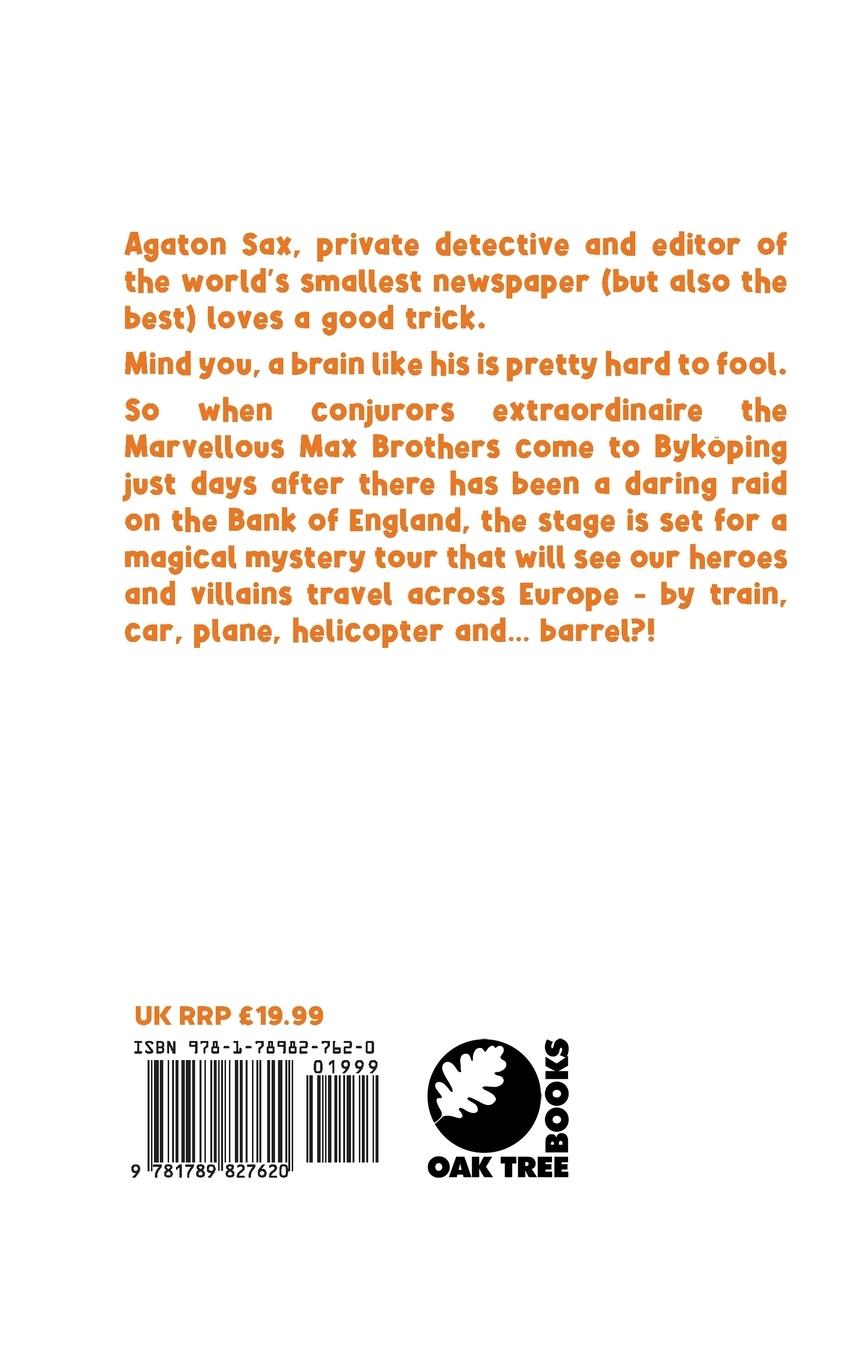 Rückseitencover Agaton Sax and the Max Brothers