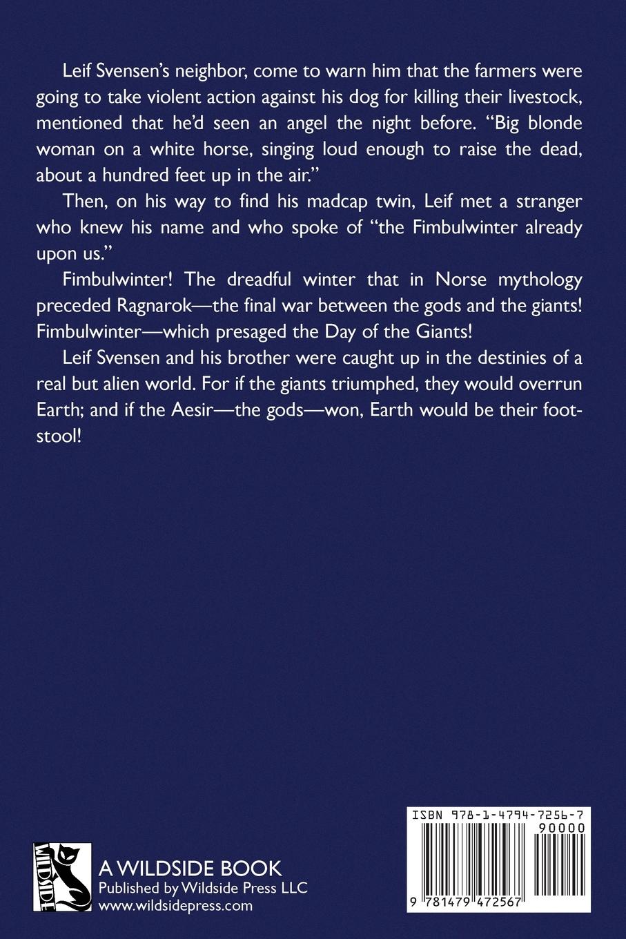 Rückseitencover Day of the Giants (Bonus Edition)