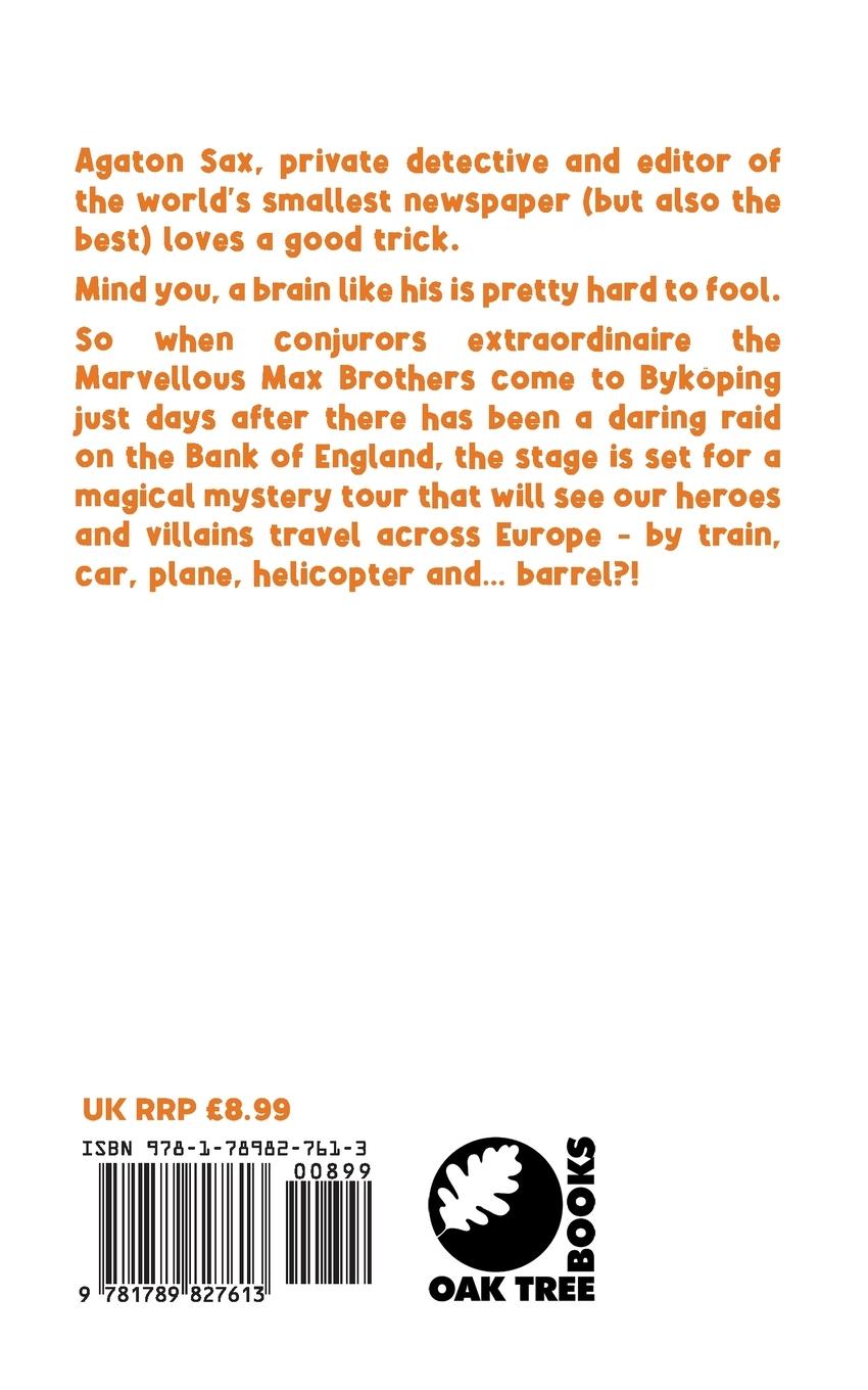 Rückseitencover Agaton Sax and the Max Brothers