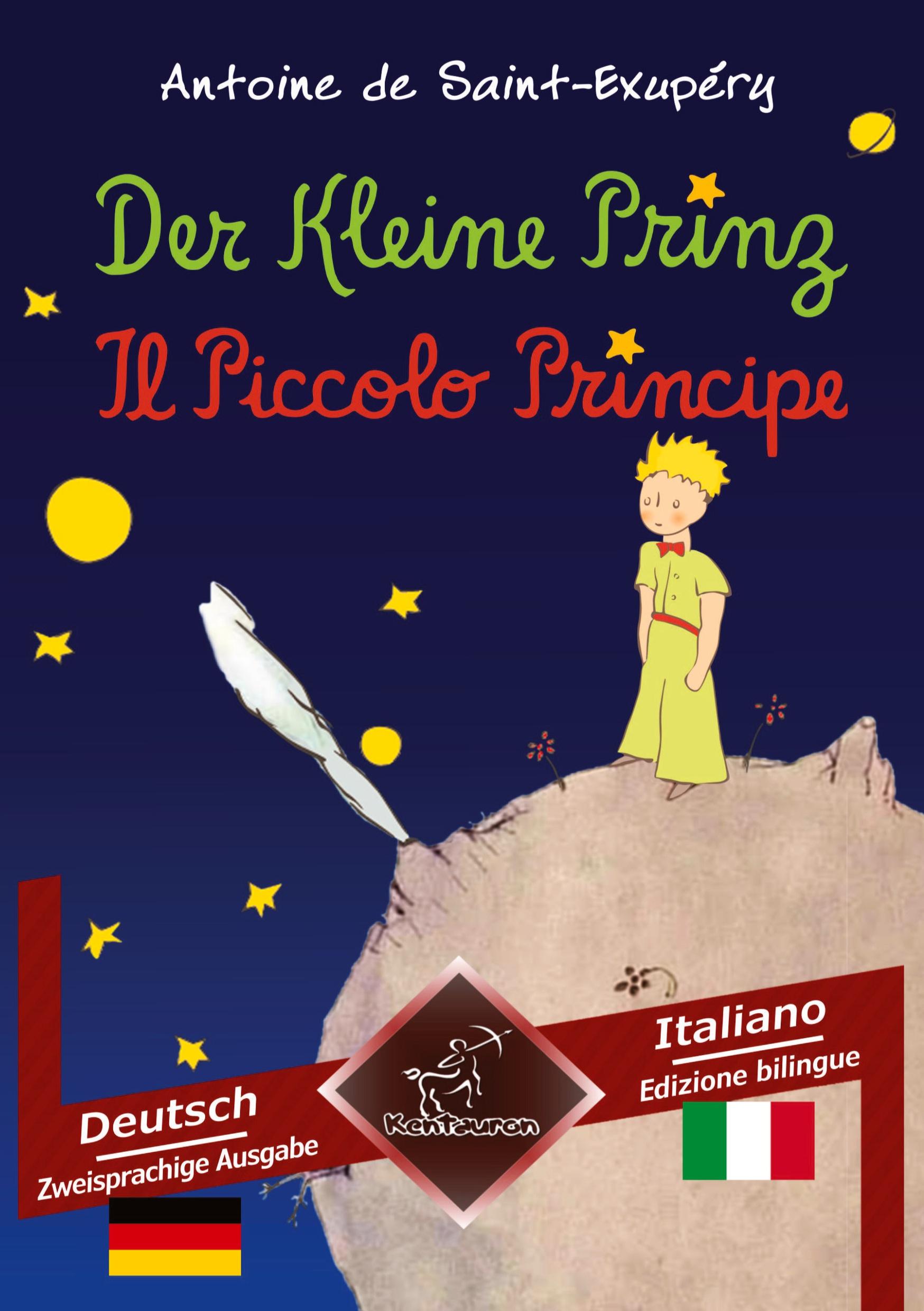 Vorderes Coverbild Der Kleine Prinz - Il Piccolo Principe