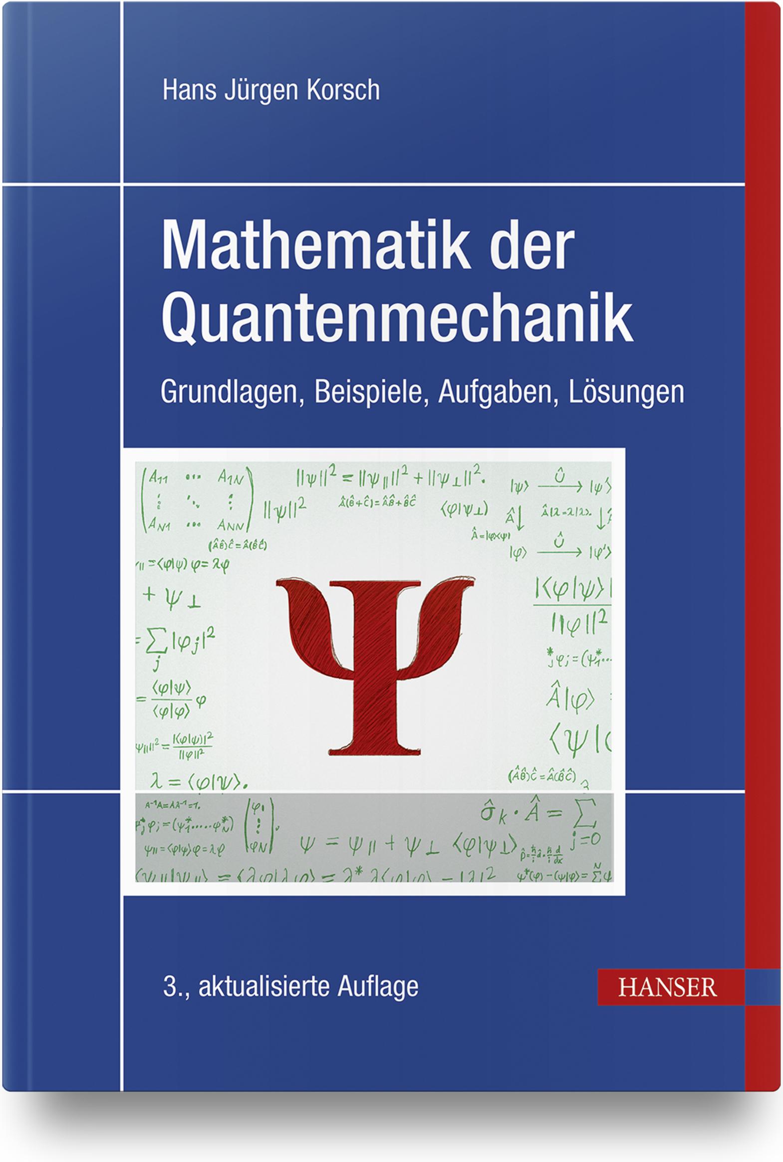 Vorderes Coverbild Mathematik der Quantenmechanik