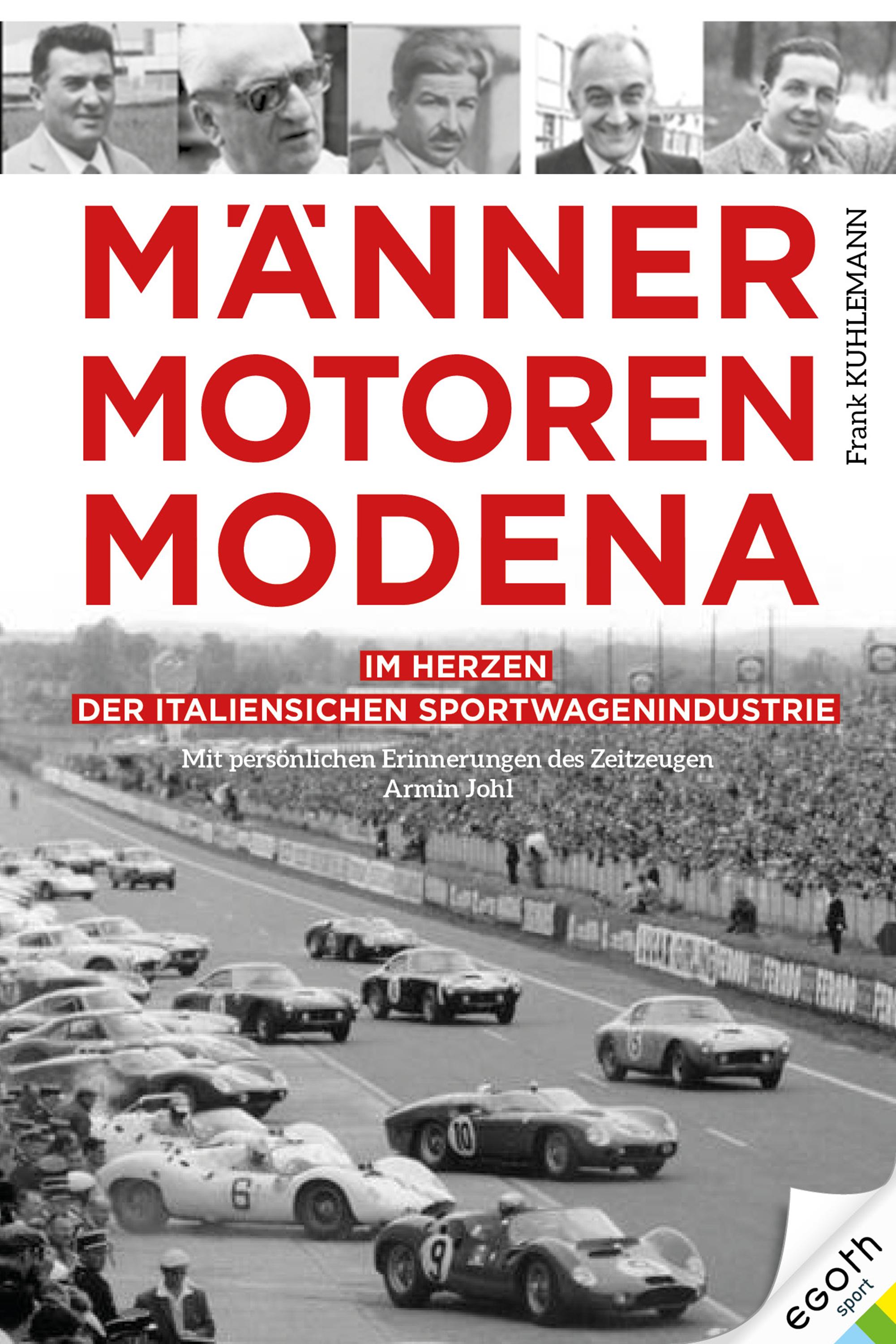 Vorderes Coverbild Männer. Motoren. Modena
