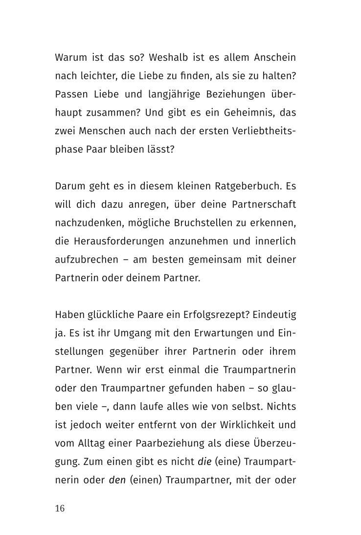 Beispielinhalt (Bild) Das Geheimnis erfüllter Beziehungen