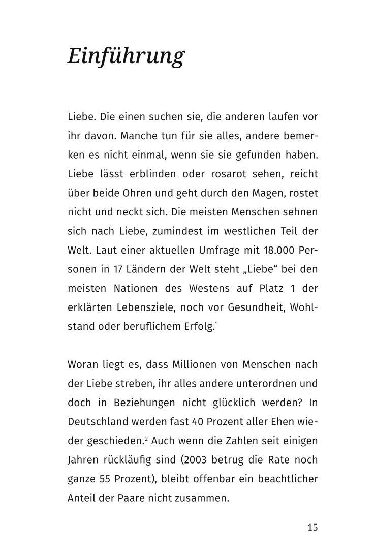 Beispielinhalt (Bild) Das Geheimnis erfüllter Beziehungen