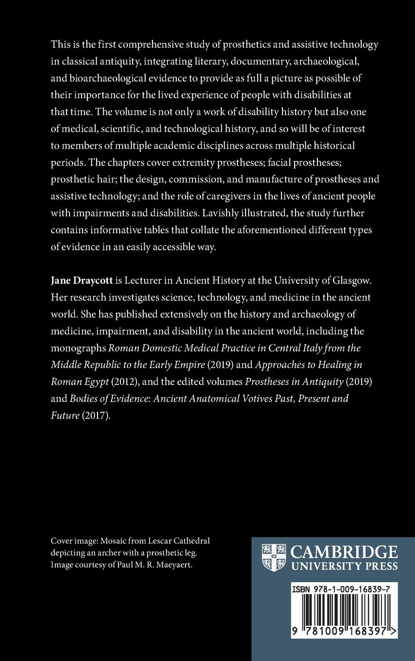 Rückseitencover Prosthetics and Assistive Technology in Ancient Greece and Rome