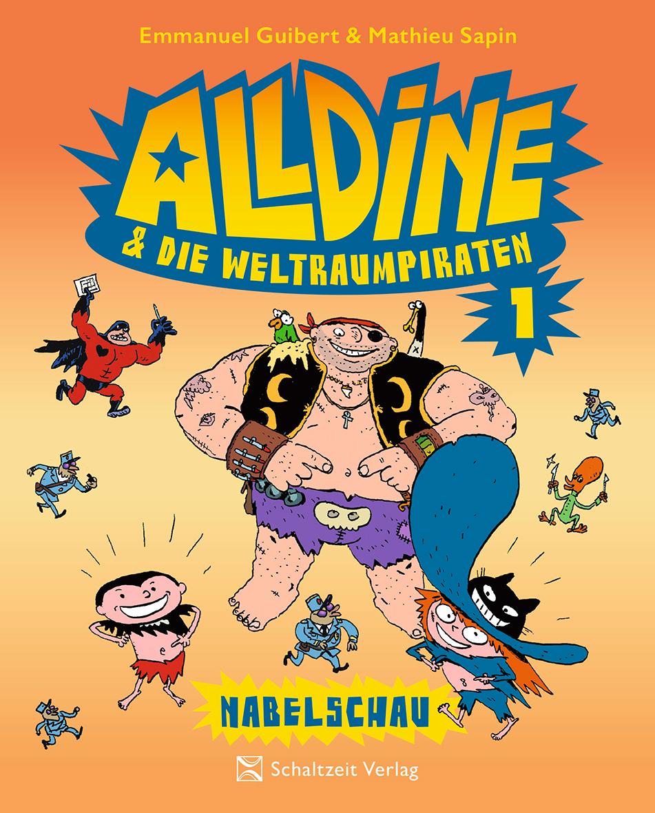 Vorderes Coverbild Alldine & die Weltraumpiraten