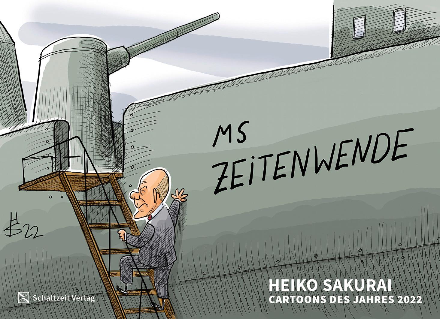 Vorderes Coverbild Cartoons des Jahres 2022