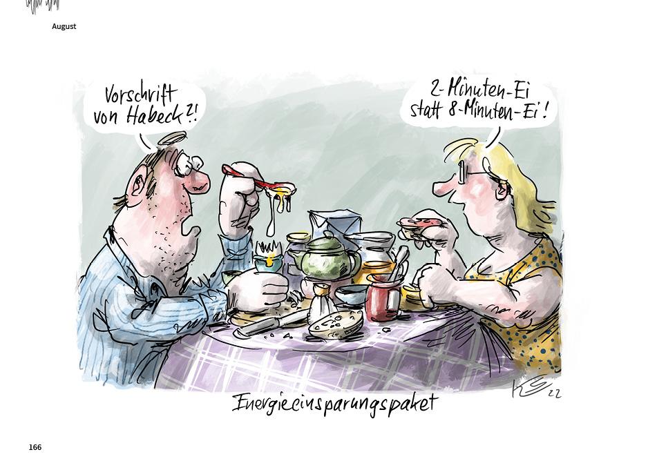 Beispielinhalt (Bild) Stuttmann Karikaturen 2022