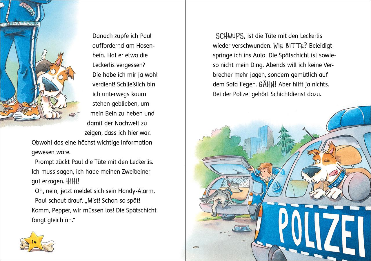 Beispielinhalt (Bild) Kommissar Pfote (Band 5) - Hier riecht doch was faul!