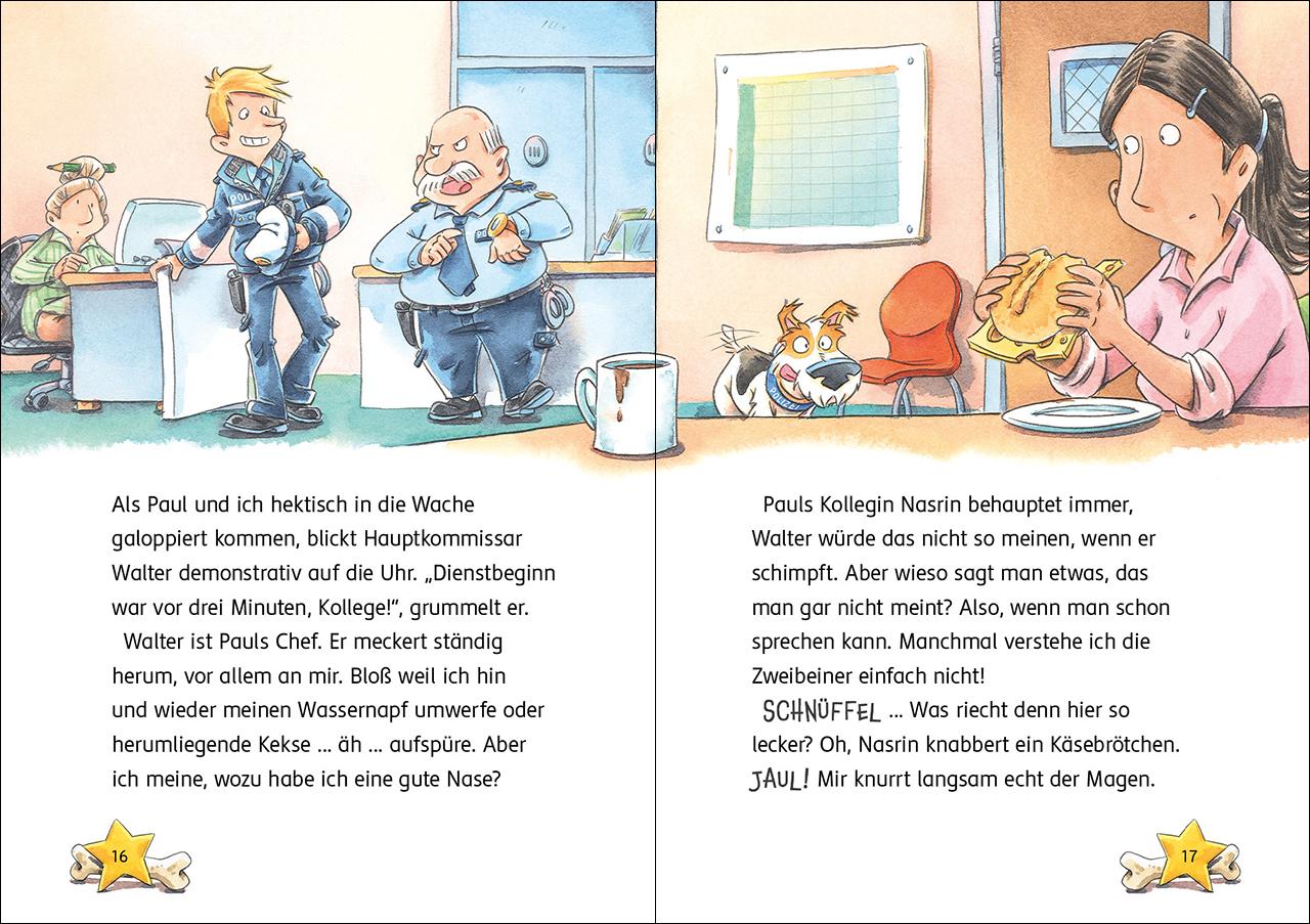 Beispielinhalt (Bild) Kommissar Pfote (Band 5) - Hier riecht doch was faul!