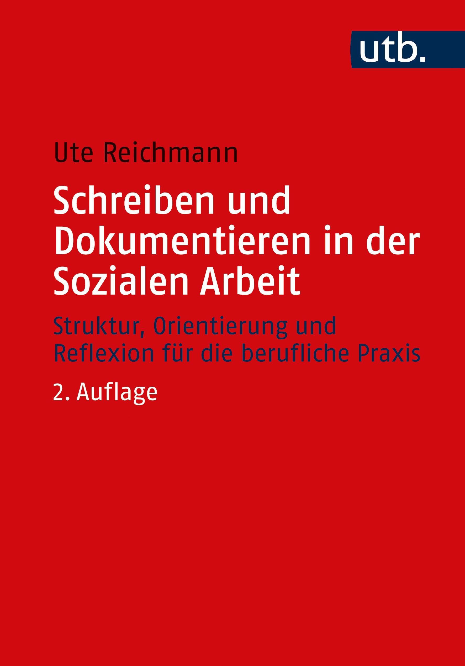 Vorderes Coverbild Schreiben und Dokumentieren in der Sozialen Arbeit