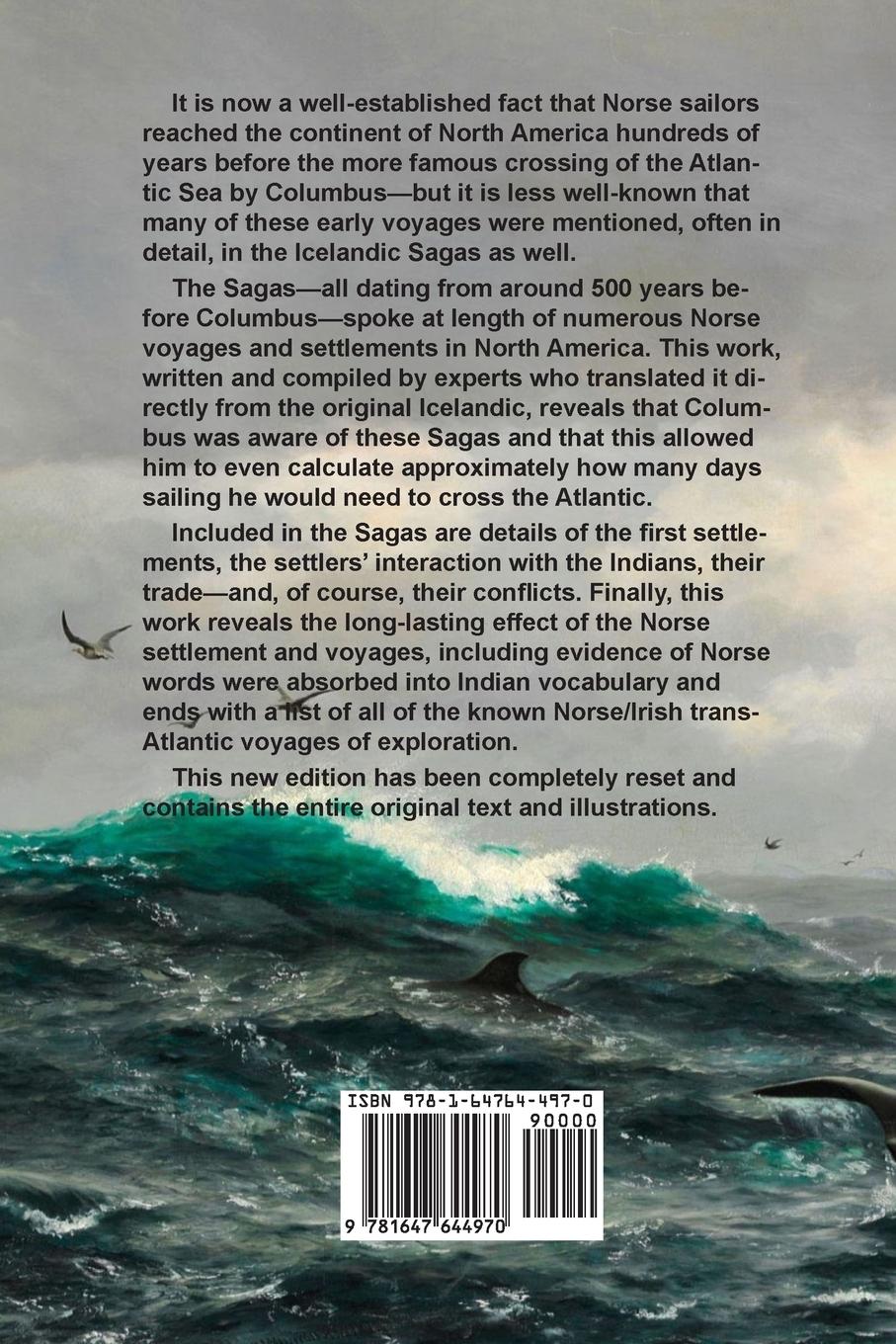 Rückseitencover The Norse Discovery of America