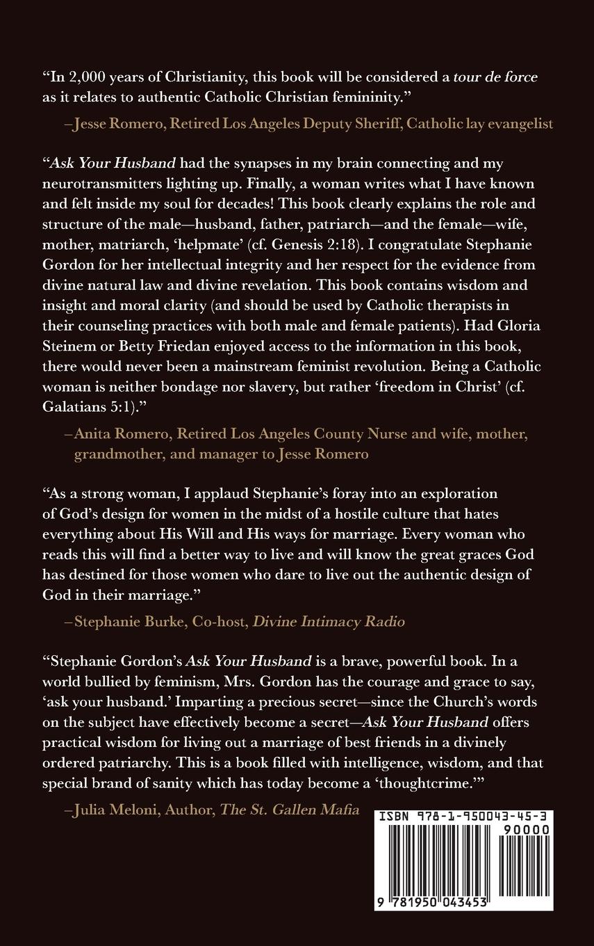 Rückseitencover Ask Your Husband