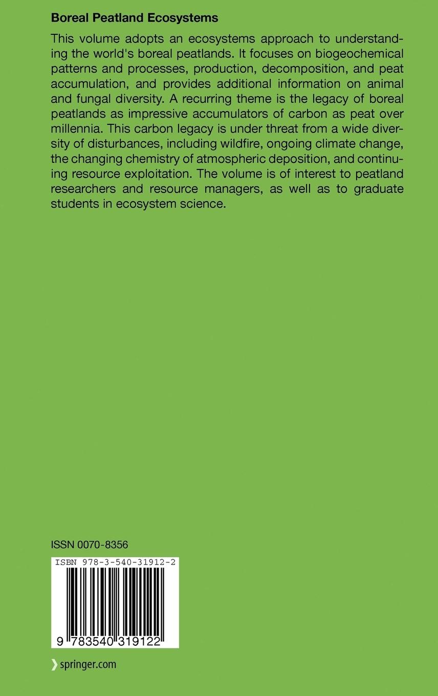Rückseitencover Boreal Peatland Ecosystems