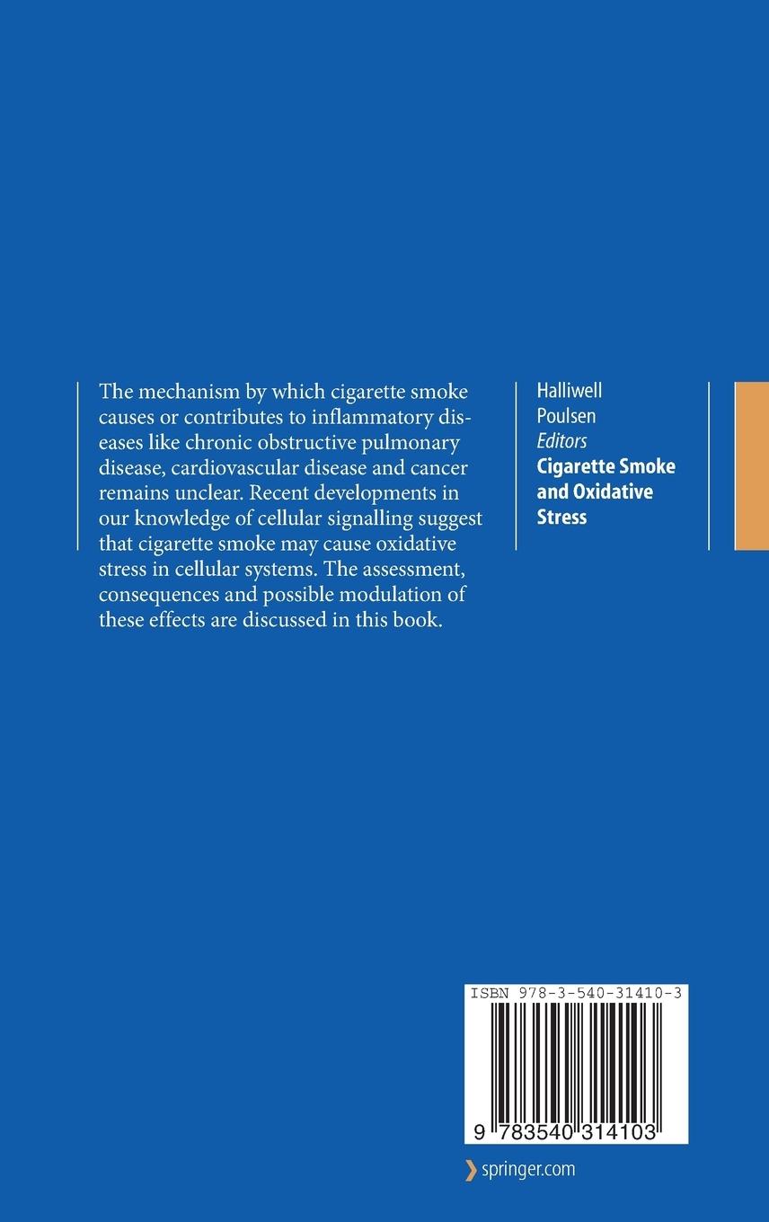 Rückseitencover Cigarette Smoke and Oxidative Stress