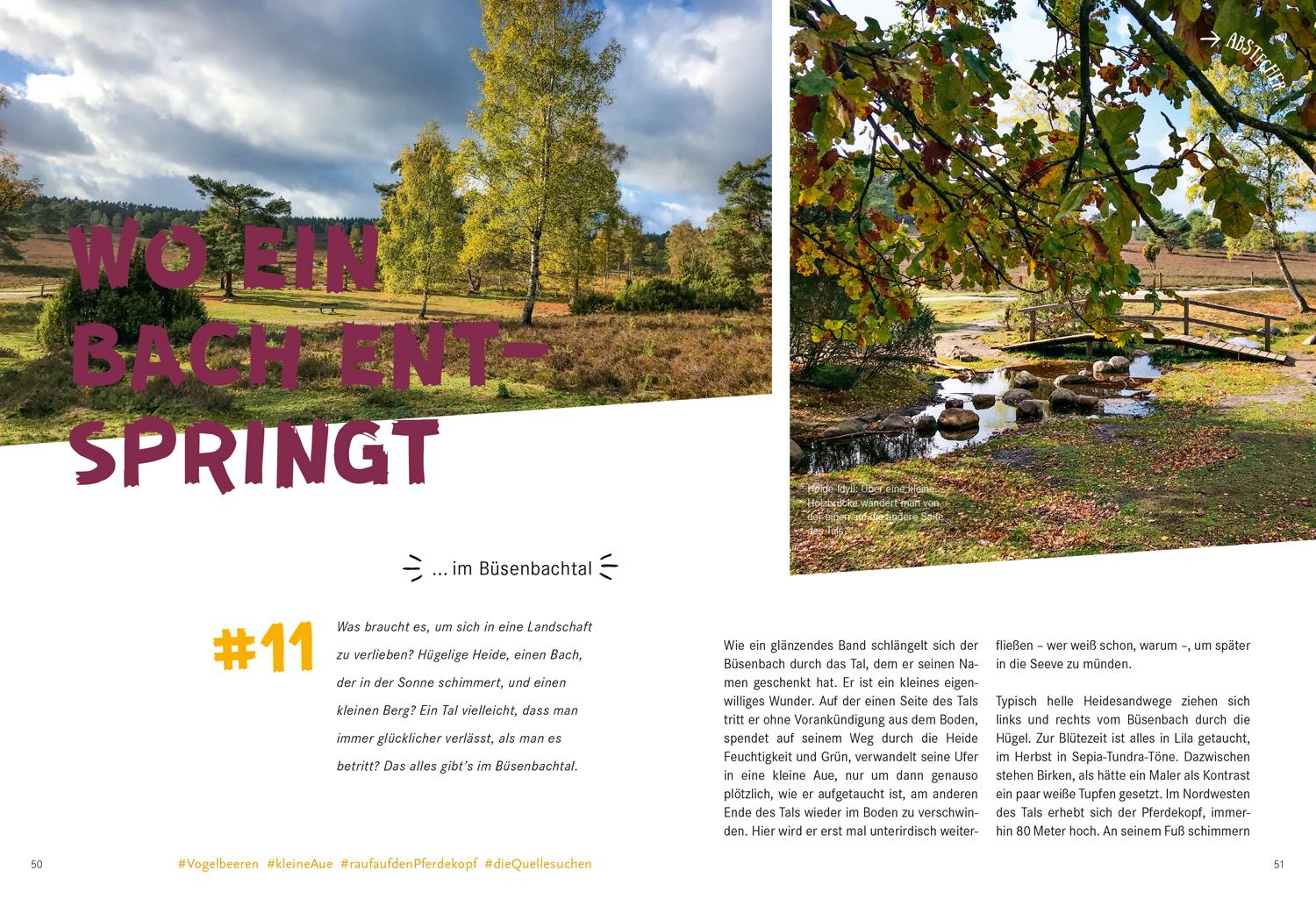Beispielinhalt (Bild) 52 kleine & große Eskapaden in der Lüneburger Heide