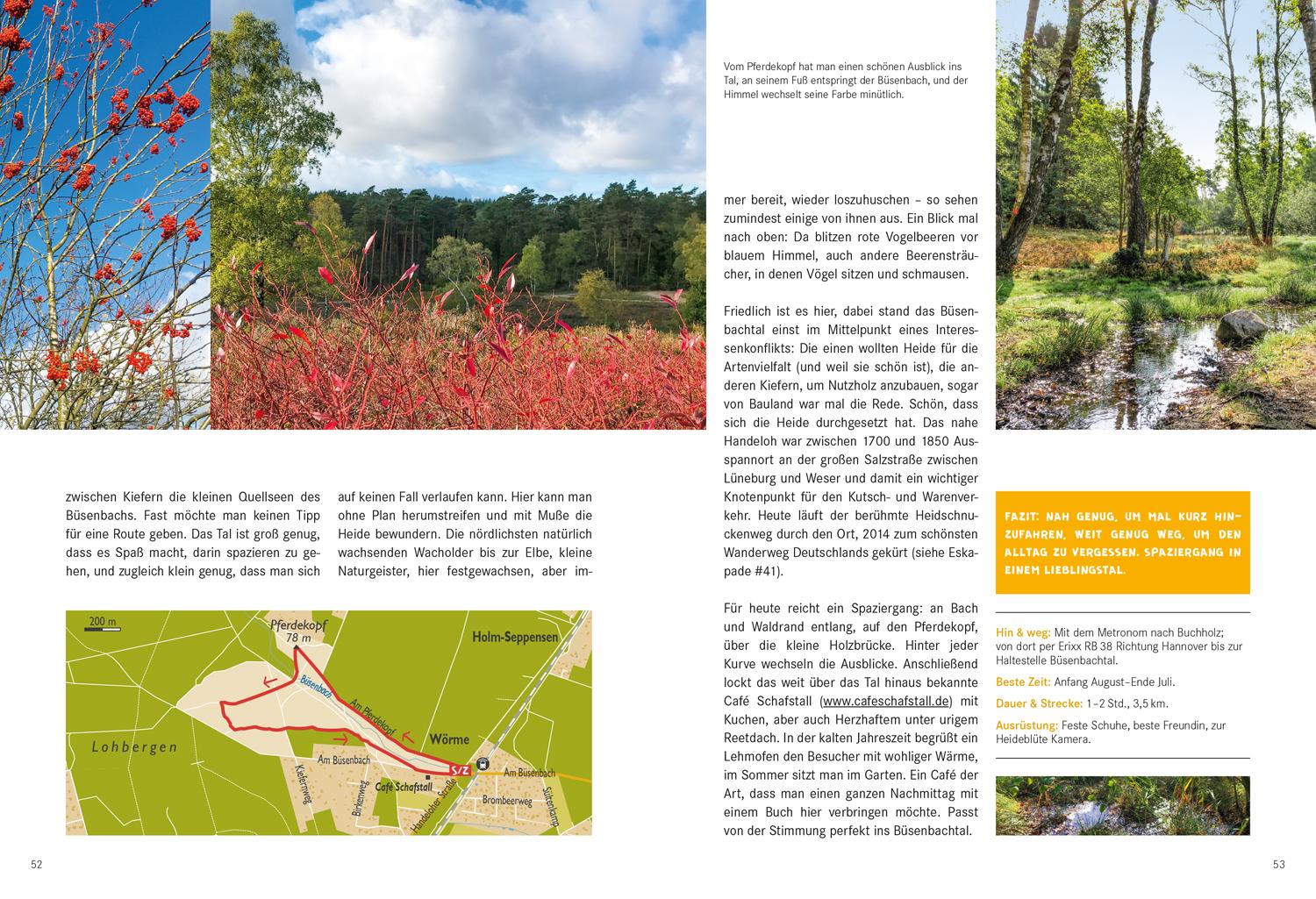 Beispielinhalt (Bild) 52 kleine & große Eskapaden in der Lüneburger Heide