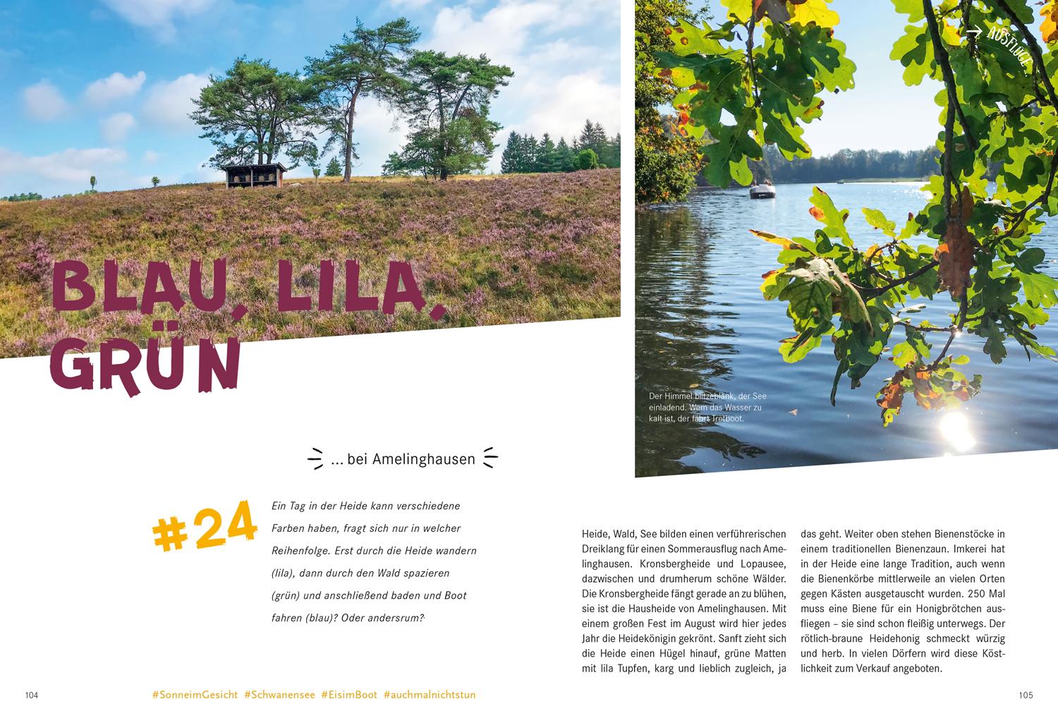 Beispielinhalt (Bild) 52 kleine & große Eskapaden in der Lüneburger Heide