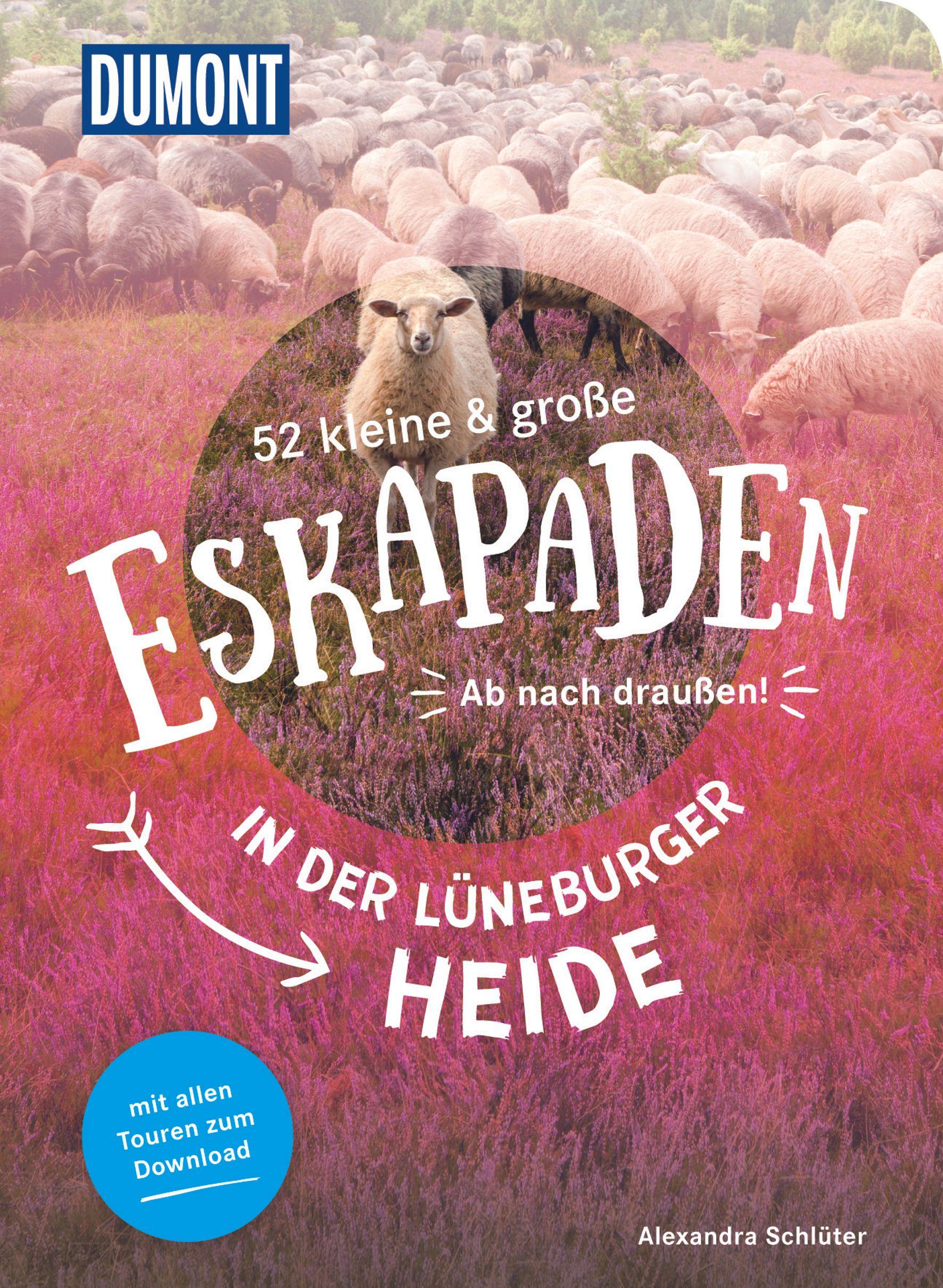 Vorderes Coverbild 52 kleine & große Eskapaden in der Lüneburger Heide