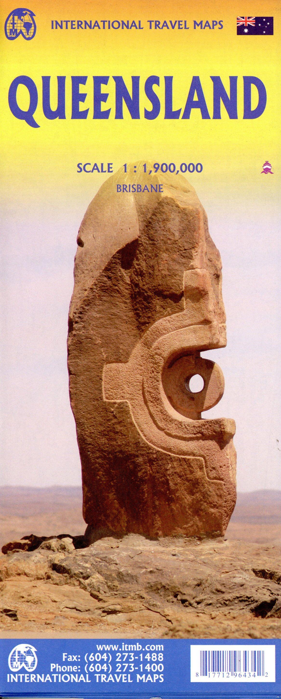 Vorderes Coverbild Queensland 1:900 000