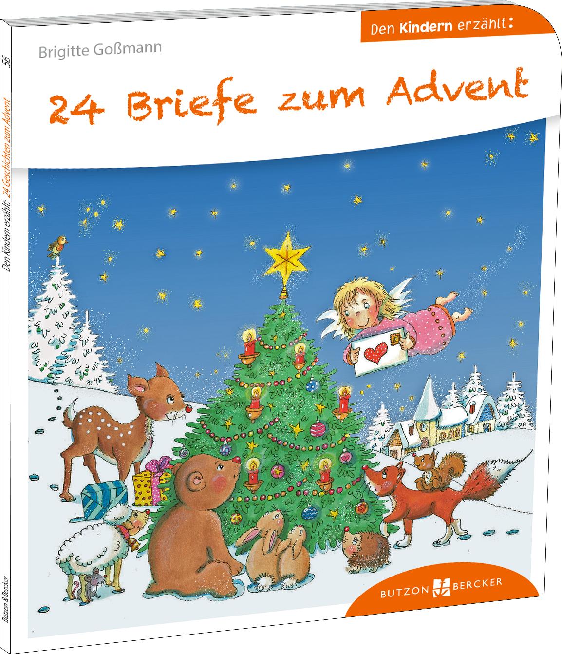 Vorderes Coverbild 24 Briefe zum Advent