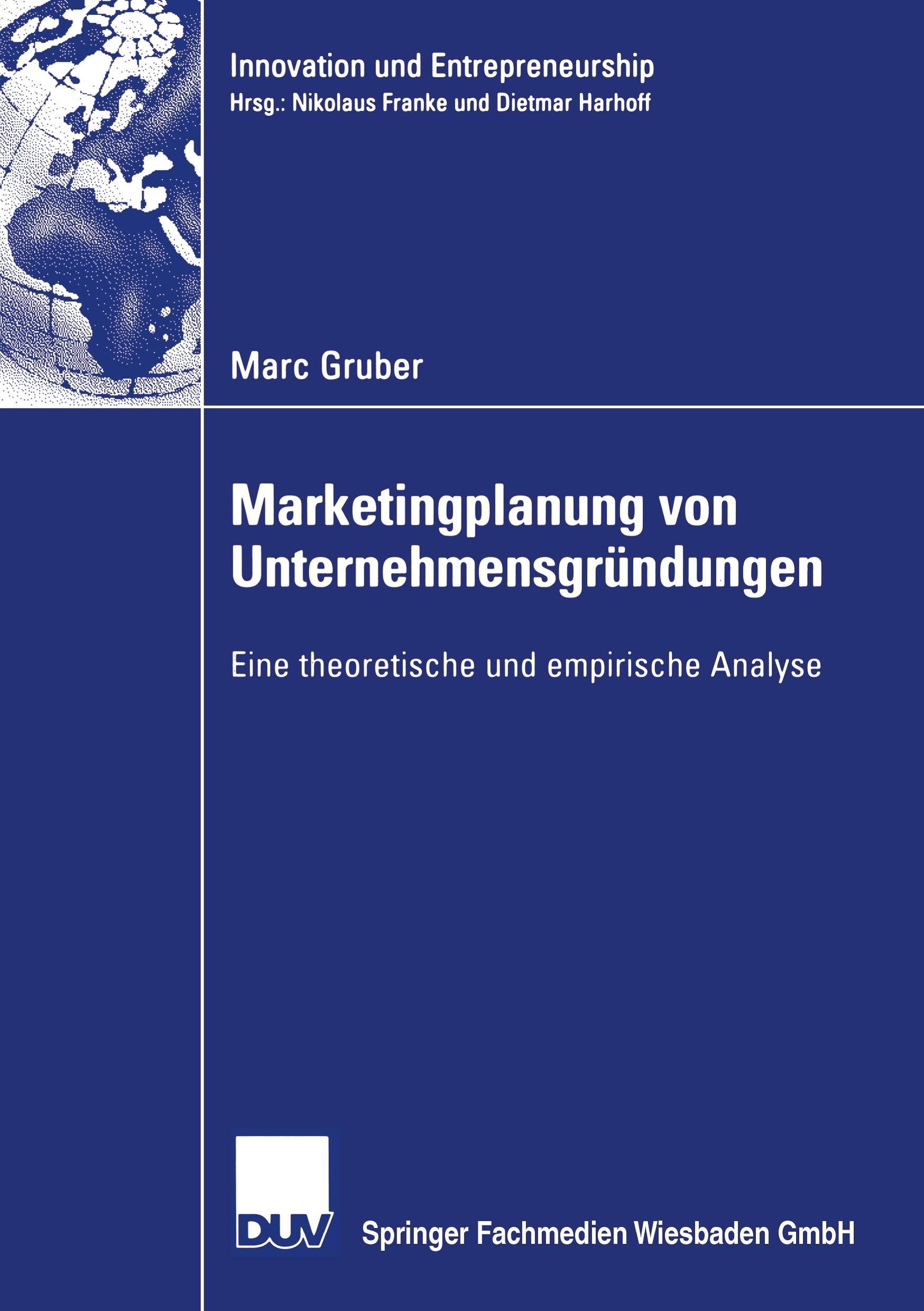 Vorderes Coverbild Marketingplanung von Unternehmensgründungen