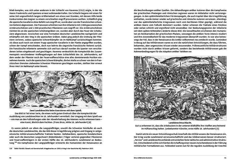 Beispielinhalt (Bild) Eine militärische Evolution