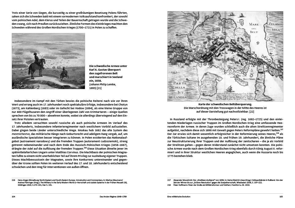 Beispielinhalt (Bild) Eine militärische Evolution