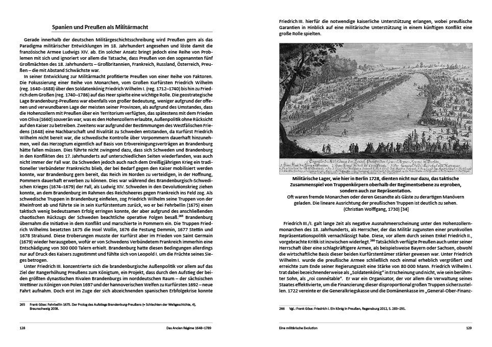 Beispielinhalt (Bild) Eine militärische Evolution