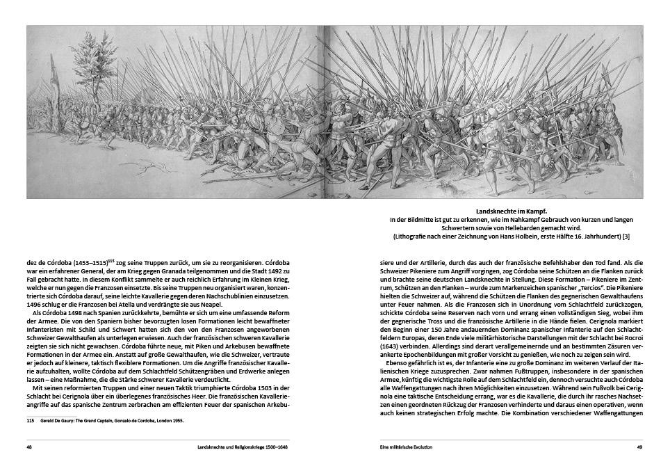 Beispielinhalt (Bild) Eine militärische Evolution