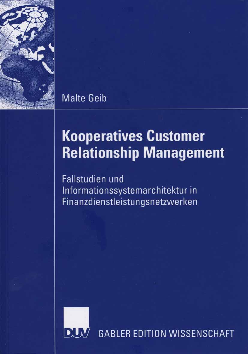Vorderes Coverbild Kooperatives Customer Relationship Management