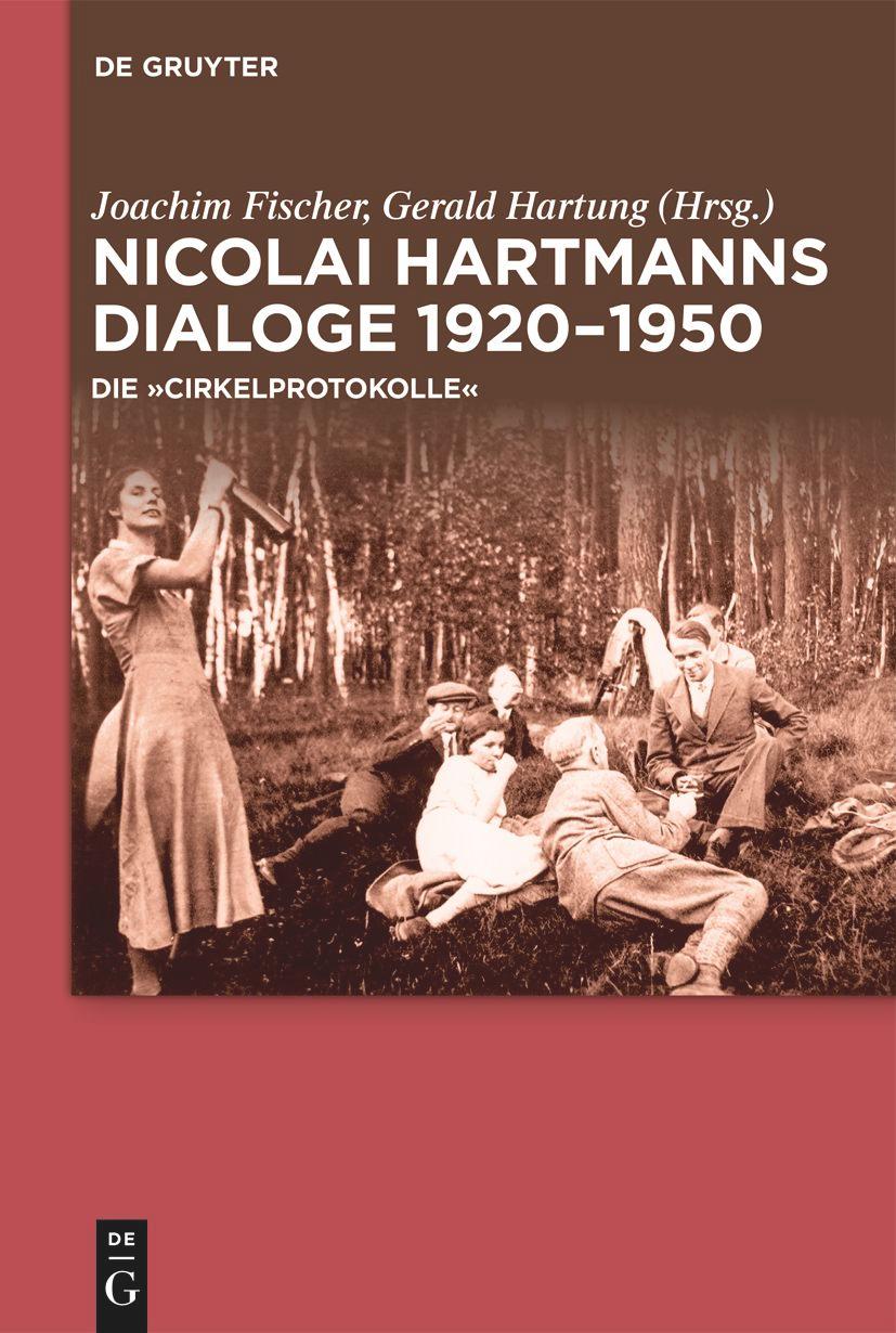 Vorderes Coverbild Nicolai Hartmanns Dialoge 1920-1950