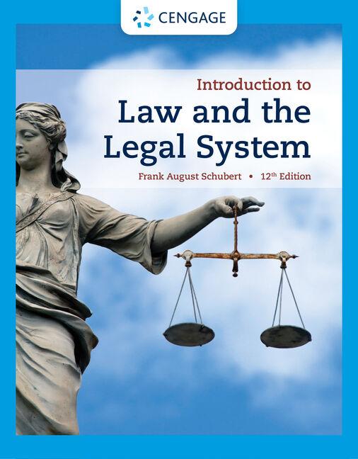 Vorderes Coverbild Introduction to Law and the Legal System