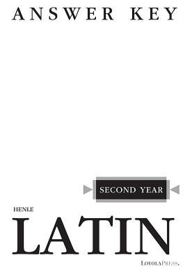 Vorderes Coverbild Henle Latin Second Year Answer Key