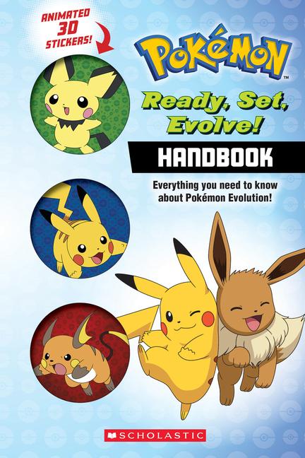 Vorderes Coverbild Ready, Set, Evolve! Handbook: With 3D Stickers (Pokémon)