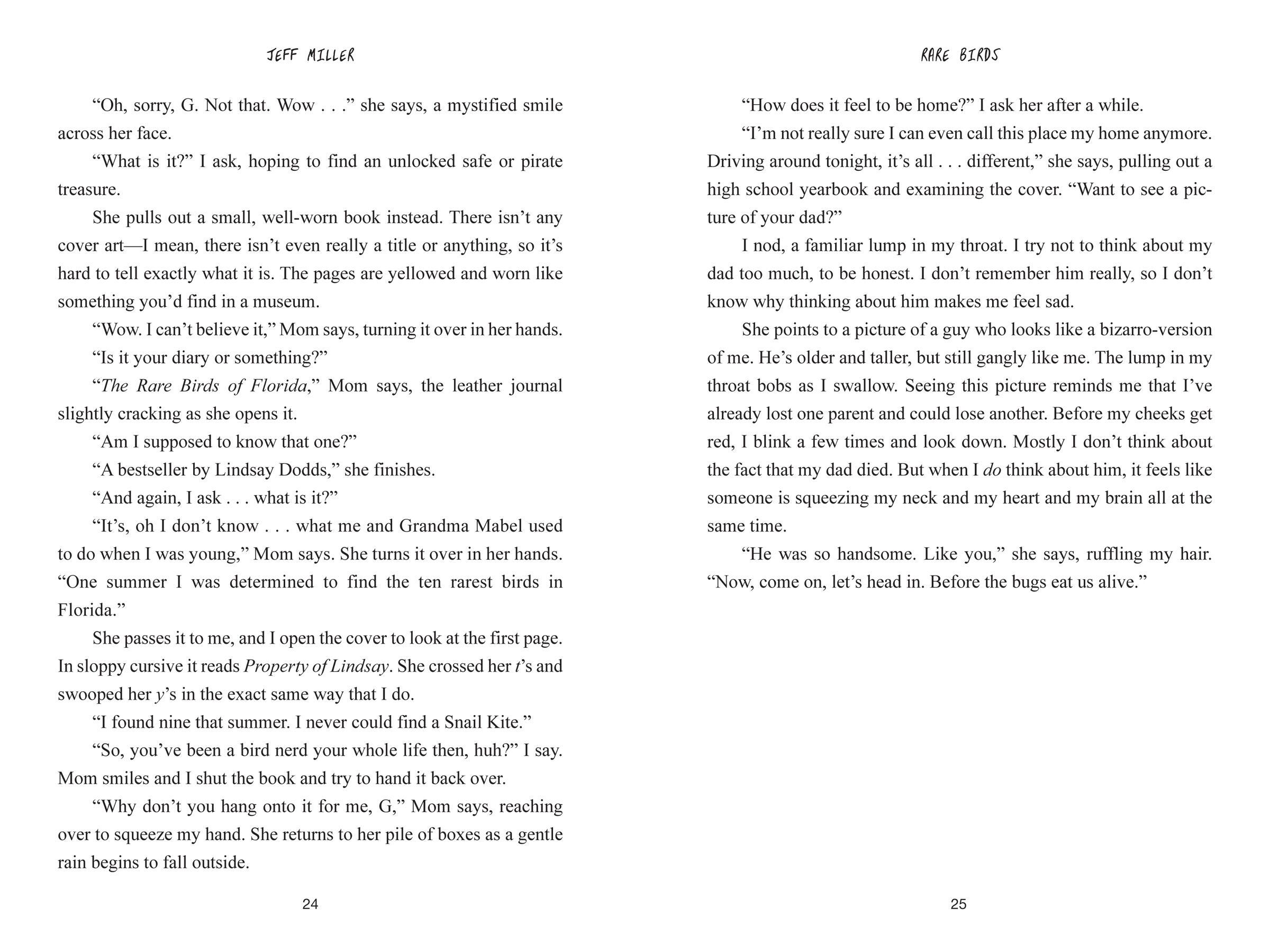 Beispielinhalt (Bild) Rare Birds