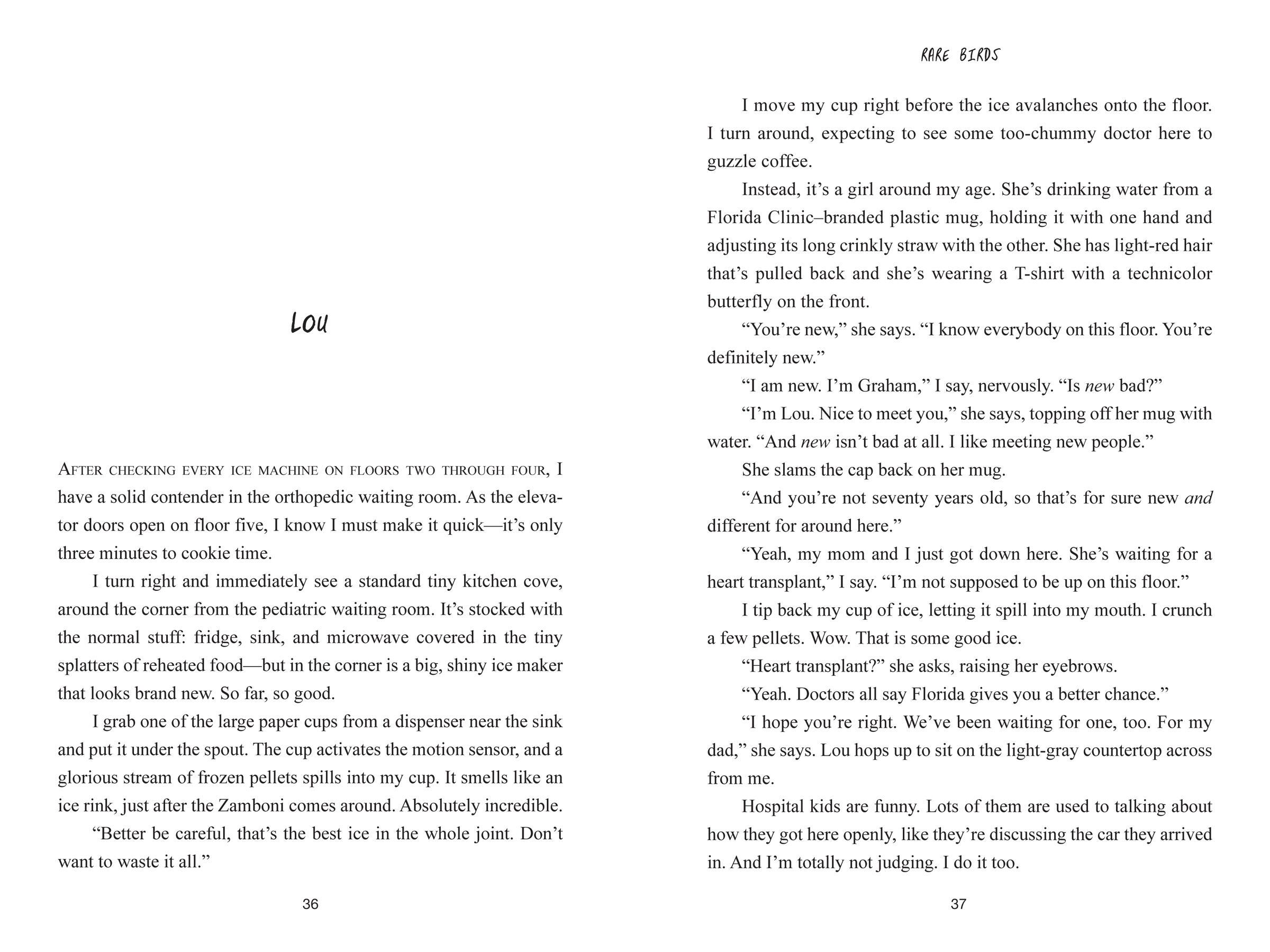 Beispielinhalt (Bild) Rare Birds