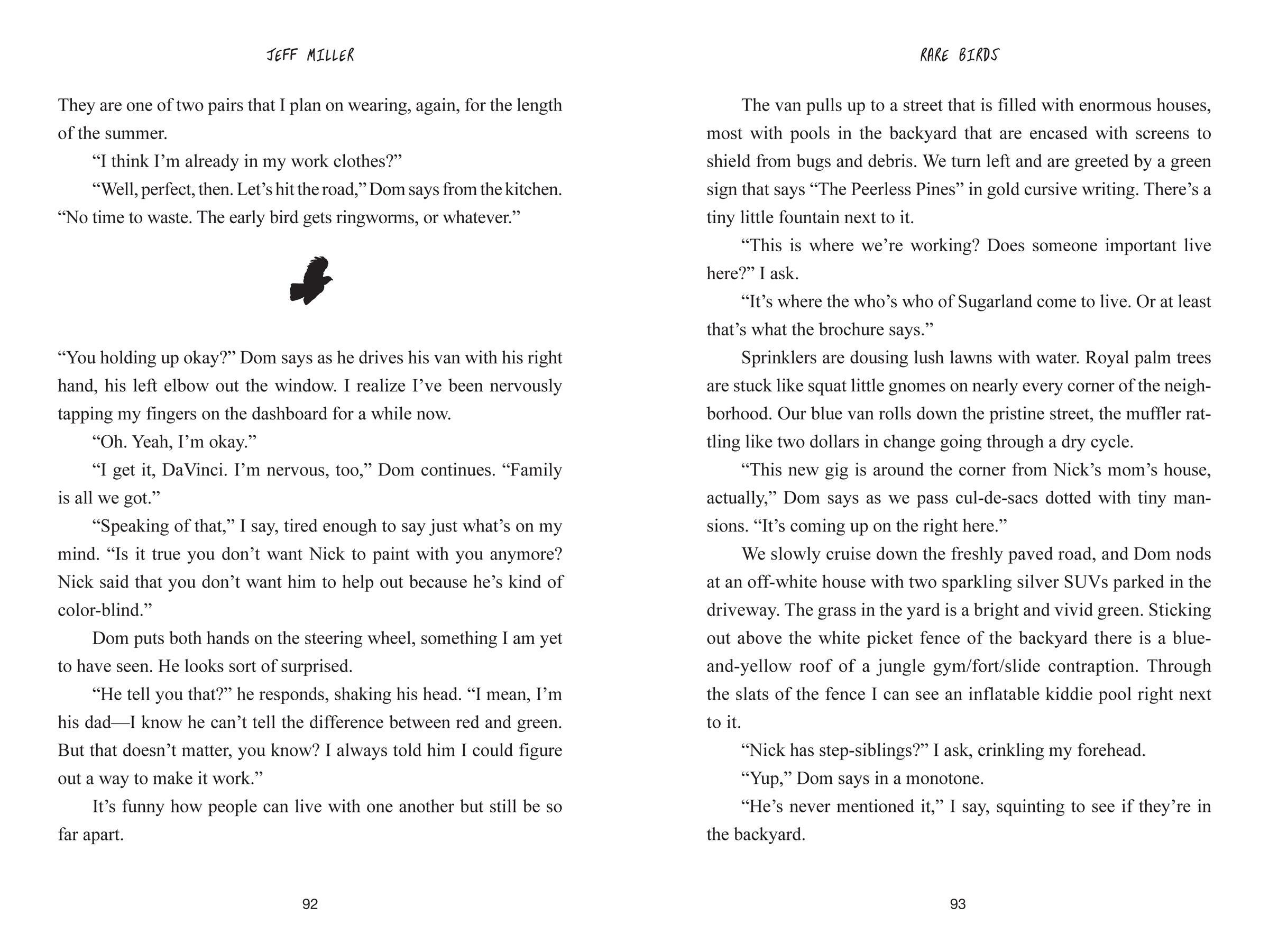 Beispielinhalt (Bild) Rare Birds