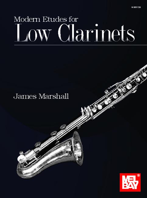 Vorderes Coverbild Modern Etudes for Low Clarinets