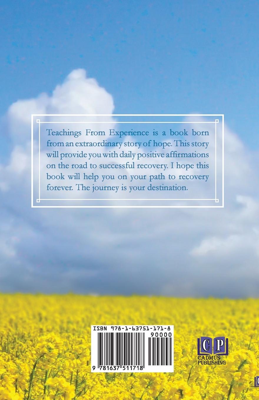 Rückseitencover Teachings From Experience