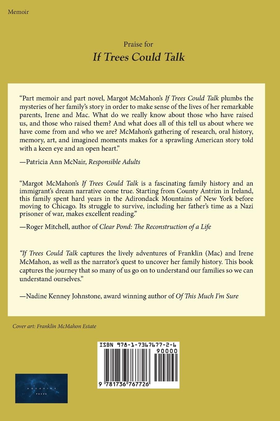 Rückseitencover If Trees Could Talk