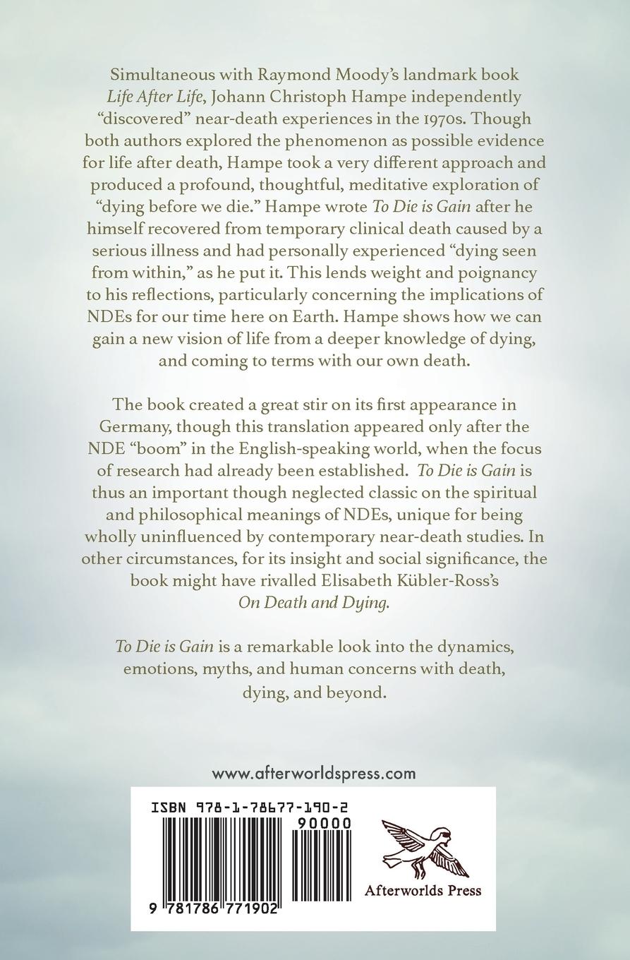 Rückseitencover To Die is Gain