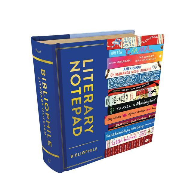 Vorderes Coverbild Bibliophile Literary Notepad