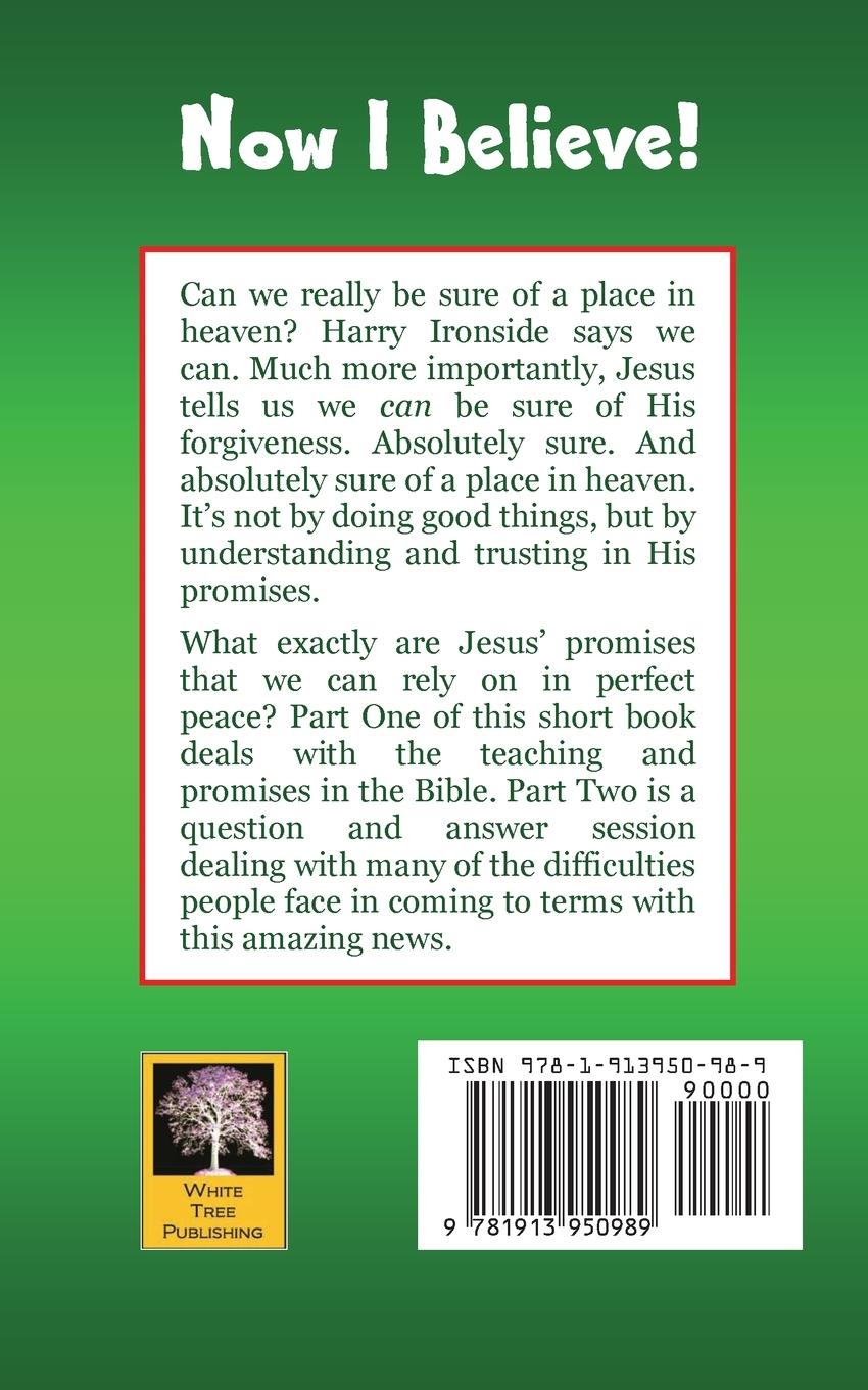 Rückseitencover Now I Believe!