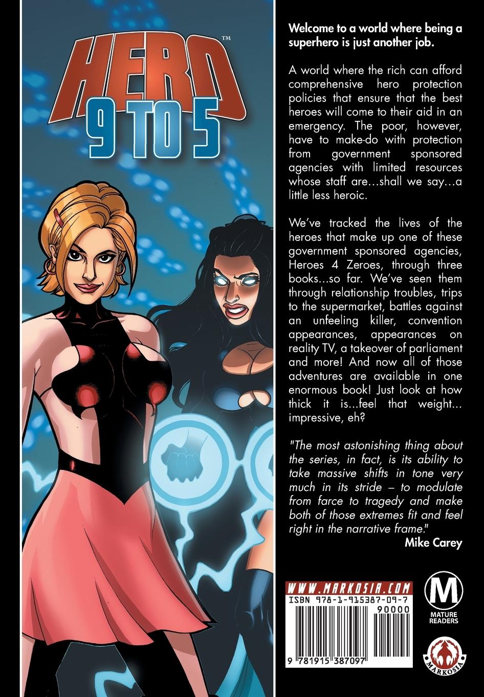 Rückseitencover Hero 9 to 5