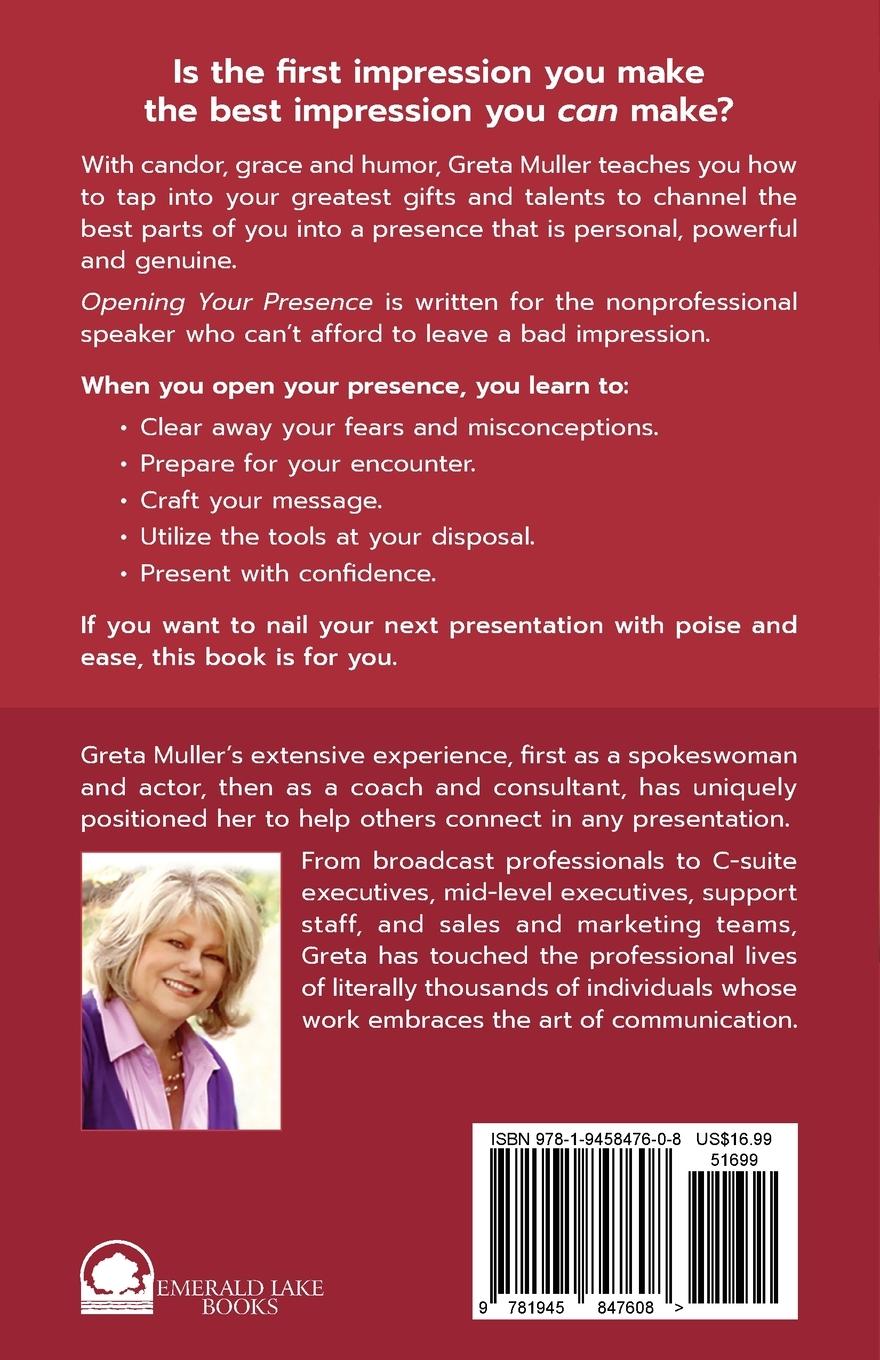 Rückseitencover Opening Your Presence