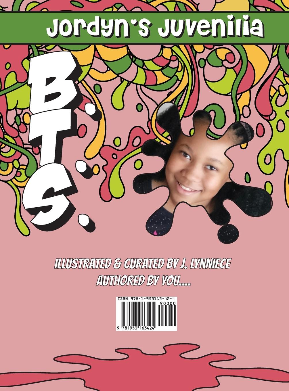 Rückseitencover Jordyn's Juvenilia | B.T.S.