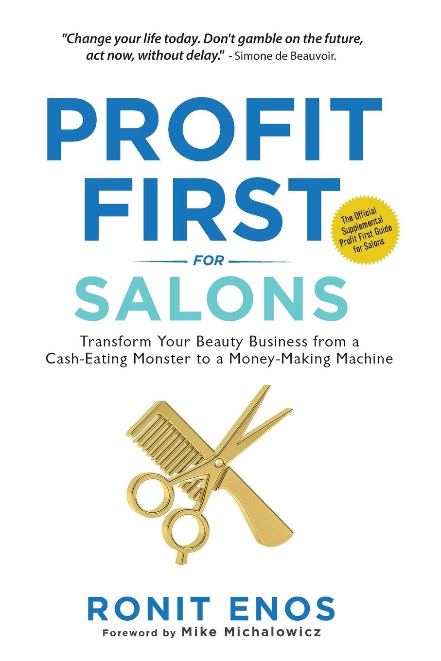 Vorderes Coverbild Profit First for Salons